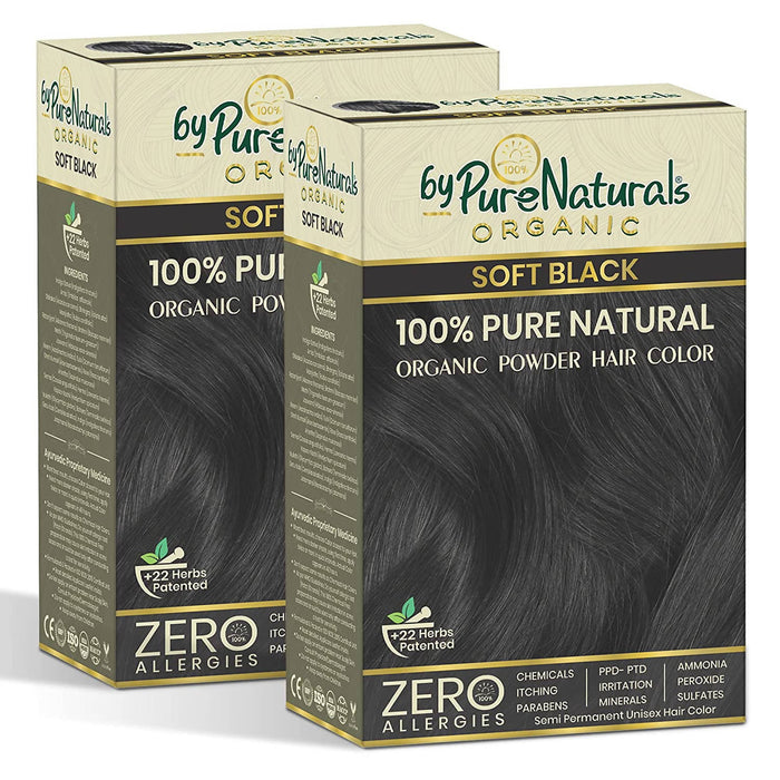 Herb Speedy PPD Free Hair Dye, Ammonia Free Hair Color Natural Black C