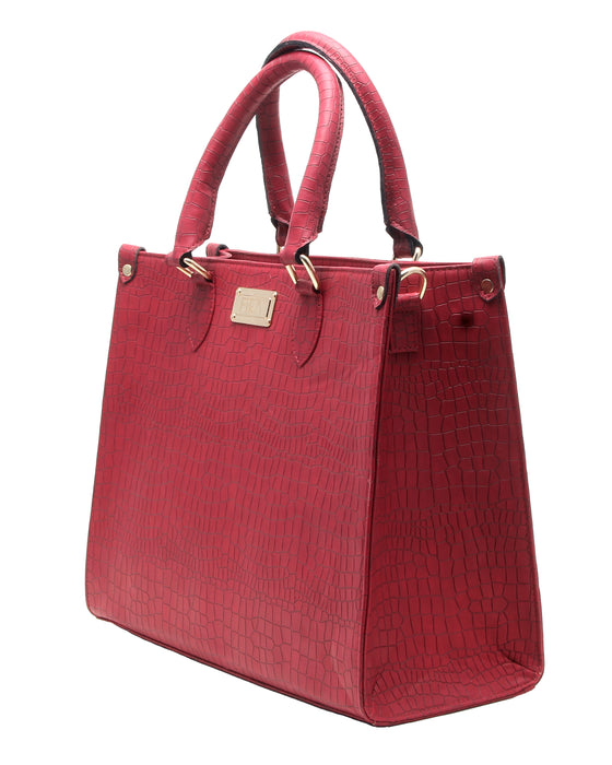 Women's Leather Handbag- 3 In 1 - Black | Konga Online Shopping