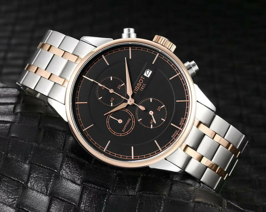 Top Brand Watch Men Stainless Steel Waterproof Wrist Watch - Walmart.com