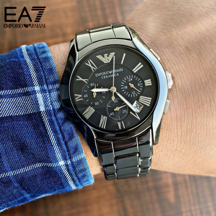Emporio Armani Men's Watch Valente Large AR1400 | Watches Prime
